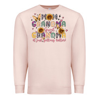 Pale Pink mom grandma great grandma it just keeps getting be Premium Sweatshirt - MaliasSmallBusiness