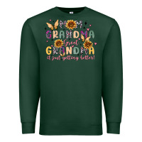 Sports Green mom grandma great grandma it just keeps getting be Premium Sweatshirt - MaliasSmallBusiness