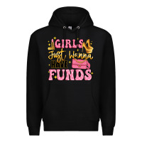 Black girls just wanna have funds Premium Hoodie - LillyAllenDesigns