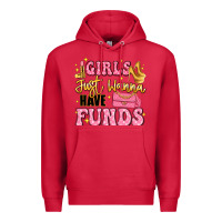 Cardinal girls just wanna have funds Premium Hoodie - LillyAllenDesigns