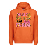 Carrot girls just wanna have funds Premium Hoodie - LillyAllenDesigns