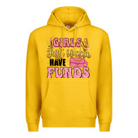 Lemon girls just wanna have funds Premium Hoodie - LillyAllenDesigns