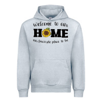 Heather Grey welcome to our Home Sunflower Urban Hoodie - Bettercallsaul