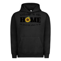 Pigment Black welcome to our Home Sunflower Urban Hoodie - Bettercallsaul