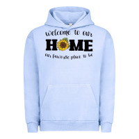 Pigment Grape Ice welcome to our Home Sunflower Urban Hoodie - Bettercallsaul