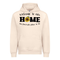 Sandshell welcome to our Home Sunflower Urban Hoodie - Bettercallsaul
