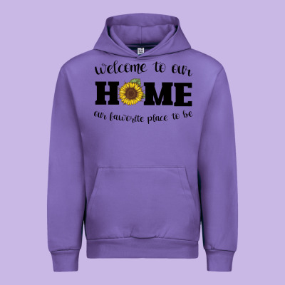Welcome To Our Home Sunflower Urban Hoodie Designed By Bettercallsaul