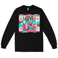Black give cancer the boot Long Sleeve Tee - JahusDesignShop