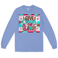 Colony Blue give cancer the boot Long Sleeve Tee - JahusDesignShop