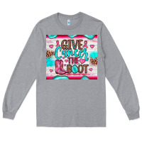 Heather Grey give cancer the boot Long Sleeve Tee - JahusDesignShop