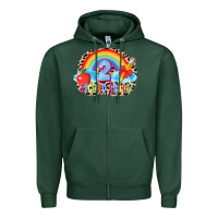 Sports Green back to school 2 3200x2400 Zipper Hoodie - AdoDesignShop