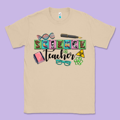 Science Teacher Classic Tee Designed By Adodesignshop