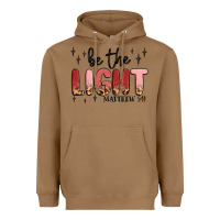 Toasted Coconut be the light Heavyweight Hoodie - MaliasSmallBusiness