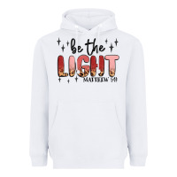 White be the light Heavyweight Hoodie - MaliasSmallBusiness