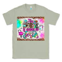 Matcha this nurse is guided by jesus Classic Tee - JahusDesignShop