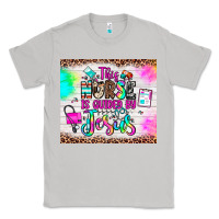 Moon Dust this nurse is guided by jesus Classic Tee - JahusDesignShop