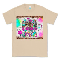 Mushroom this nurse is guided by jesus Classic Tee - JahusDesignShop