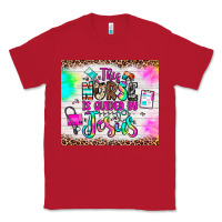 Red this nurse is guided by jesus Classic Tee - JahusDesignShop