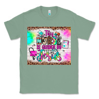 Sage this nurse is guided by jesus Classic Tee - JahusDesignShop