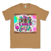 Toasted Coconut this nurse is guided by jesus Classic Tee - JahusDesignShop