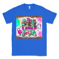 True Royal this nurse is guided by jesus Classic Tee - JahusDesignShop