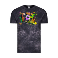 Cloud Black fat tuesday Vintage Tee - FaDigitalArtStudio