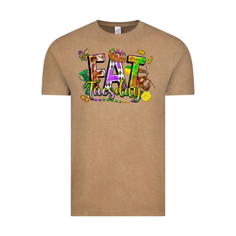 Fat Tuesday Vintage Tee by FaDigitalArtStudio | Teevron