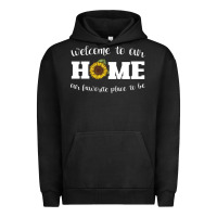 Pigment Black welcome to our Home Sunflower Urban Hoodie - Bettercallsaul