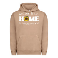 Pigment Burro welcome to our Home Sunflower Urban Hoodie - Bettercallsaul