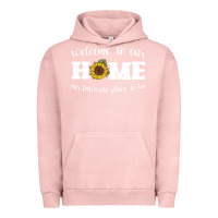 Pigment Salmon welcome to our Home Sunflower Urban Hoodie - Bettercallsaul