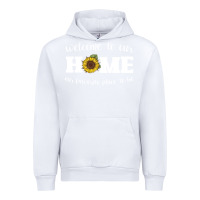 White welcome to our Home Sunflower Urban Hoodie - Bettercallsaul