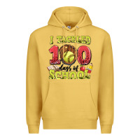 Antique Gold i tackled days of school softball Premium Hoodie - LillyAllenDesigns