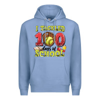 Colony Blue i tackled days of school softball Premium Hoodie - LillyAllenDesigns