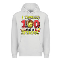 Dove Grey i tackled days of school softball Premium Hoodie - LillyAllenDesigns