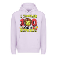 Lilac i tackled days of school softball Premium Hoodie - LillyAllenDesigns