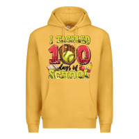 Mustard i tackled days of school softball Premium Hoodie - LillyAllenDesigns
