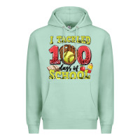 Seafoam i tackled days of school softball Premium Hoodie - LillyAllenDesigns