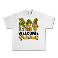 Lunar Rock welcome gnomies sunflowers Urban Heavy Tee - BarkalooDesign