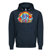 Navy back to school 3 3200x2400 Zipper Hoodie - AdoDesignShop