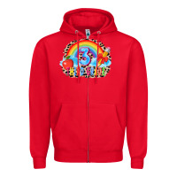 Red back to school 3 3200x2400 Zipper Hoodie - AdoDesignShop