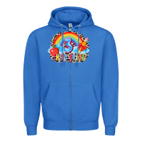 True Royal back to school 3 3200x2400 Zipper Hoodie - AdoDesignShop