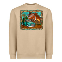 Mushroom rustic country barn Heavyweight Sweatshirt - Zillion Design Studio