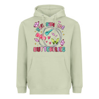 Matcha you give me butterflies Heavyweight Hoodie - MaliasSmallBusiness