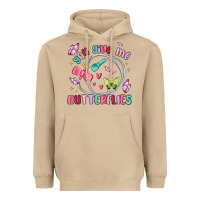 Mushroom you give me butterflies Heavyweight Hoodie - MaliasSmallBusiness