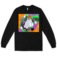 Black cute ghost halloween tumbler Long Sleeve Tee - BundleAndBundleShop