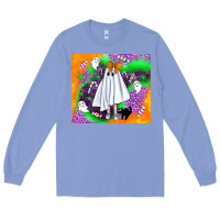 Colony Blue cute ghost halloween tumbler Long Sleeve Tee - BundleAndBundleShop