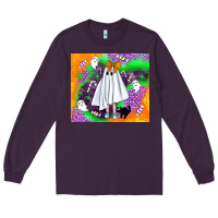 Plum cute ghost halloween tumbler Long Sleeve Tee - BundleAndBundleShop