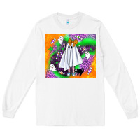 White cute ghost halloween tumbler Long Sleeve Tee - BundleAndBundleShop