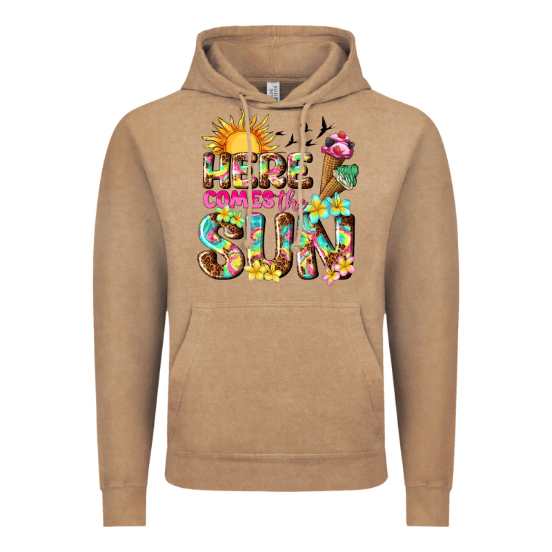 Here Comes The Sun Vintage Hoodie by texasbilliewilder | Teevron