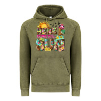 Vintage Olive here comes the sun Vintage Hoodie - texasbilliewilder